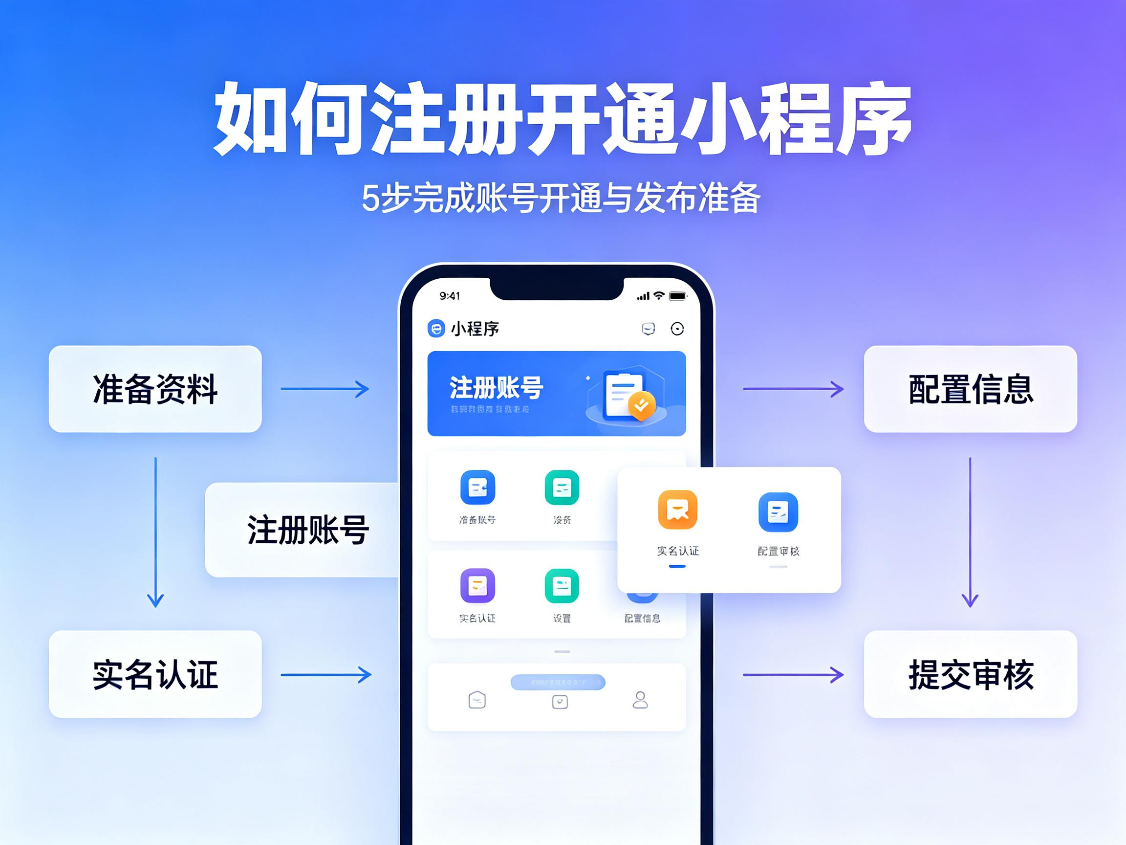 青岛市|如何注册开通备案一个小程序